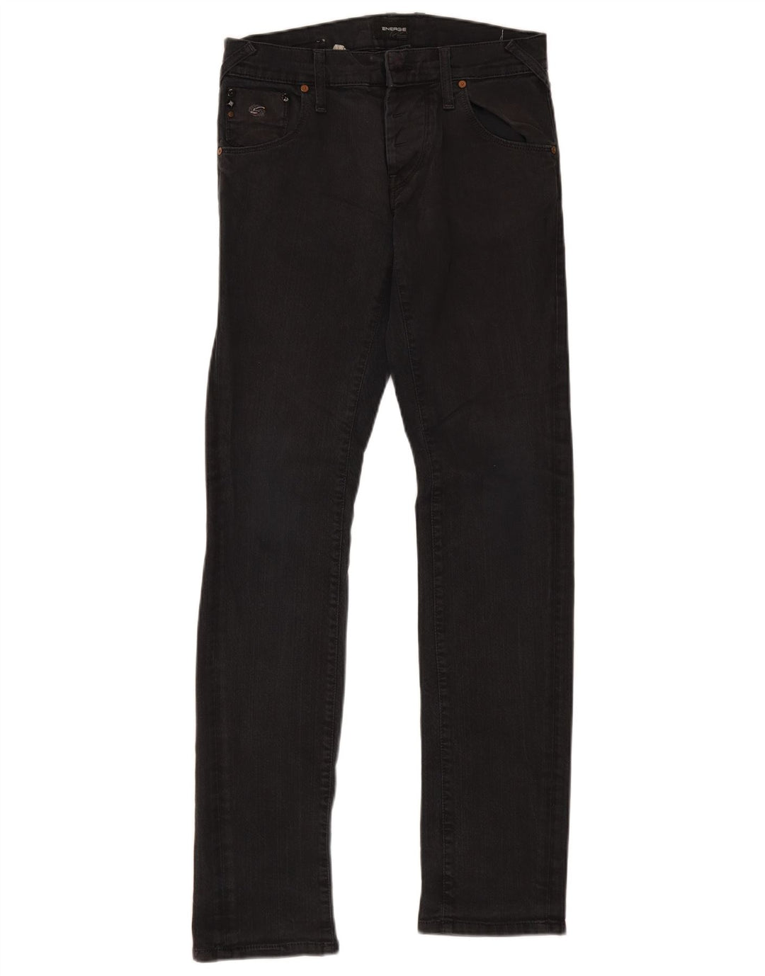 Energie Dame Slim Jeans W32 L36 Sort Bomuld