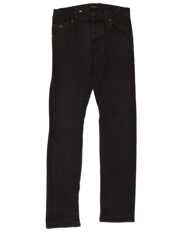 Energie Dame Slim Jeans W32 L36 Sort Bomuld