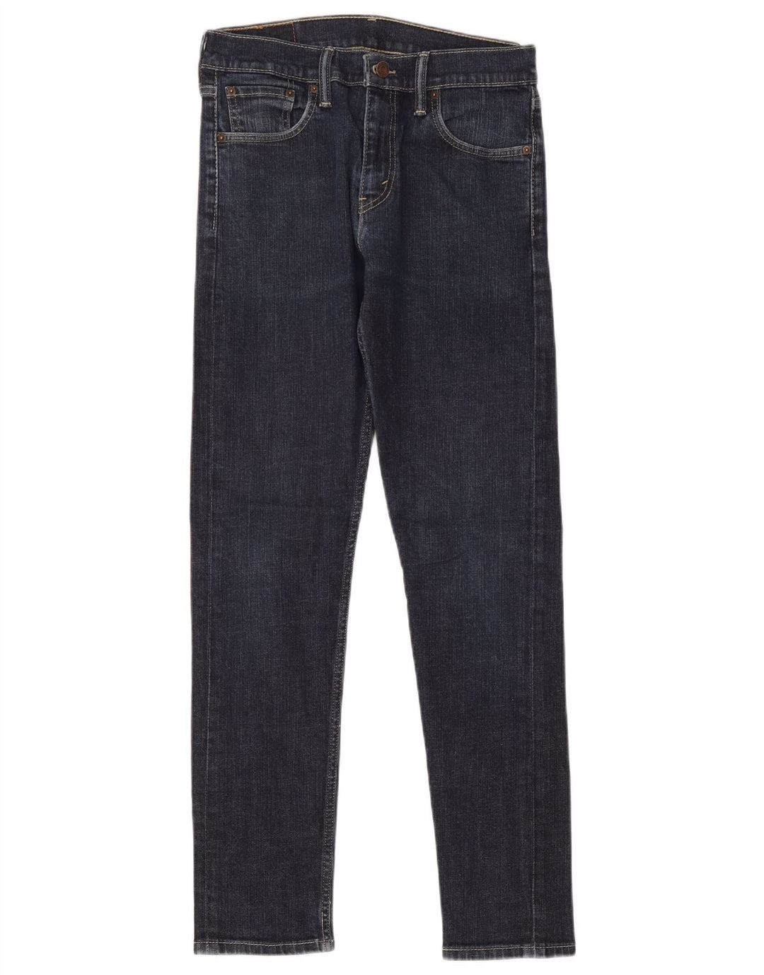 Levi's Herre 508 tilspidsede jeans W30 L32 Marineblå bomuld