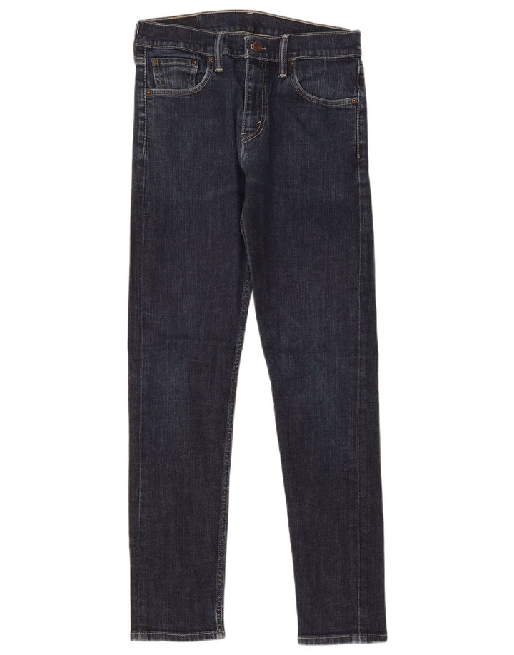 Levi's Herre 508 tilspidsede jeans W30 L32 Marineblå bomuld