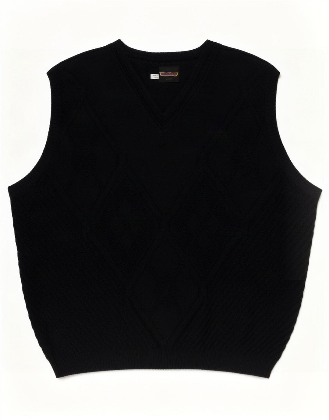 WESTBURY Herrevest Tank Top EU 48/50 Medium Navy Blue Argyle/Diamond