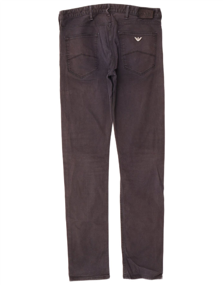 Armani Herre J06 Slim Jeans W31 L34 Marineblå Bomuld