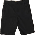HURLEY Boys Chino Shorts 15-16 Years W32 Black Nylon Vintage Hurley and Second-Hand Hurley from Messina Hembry 
