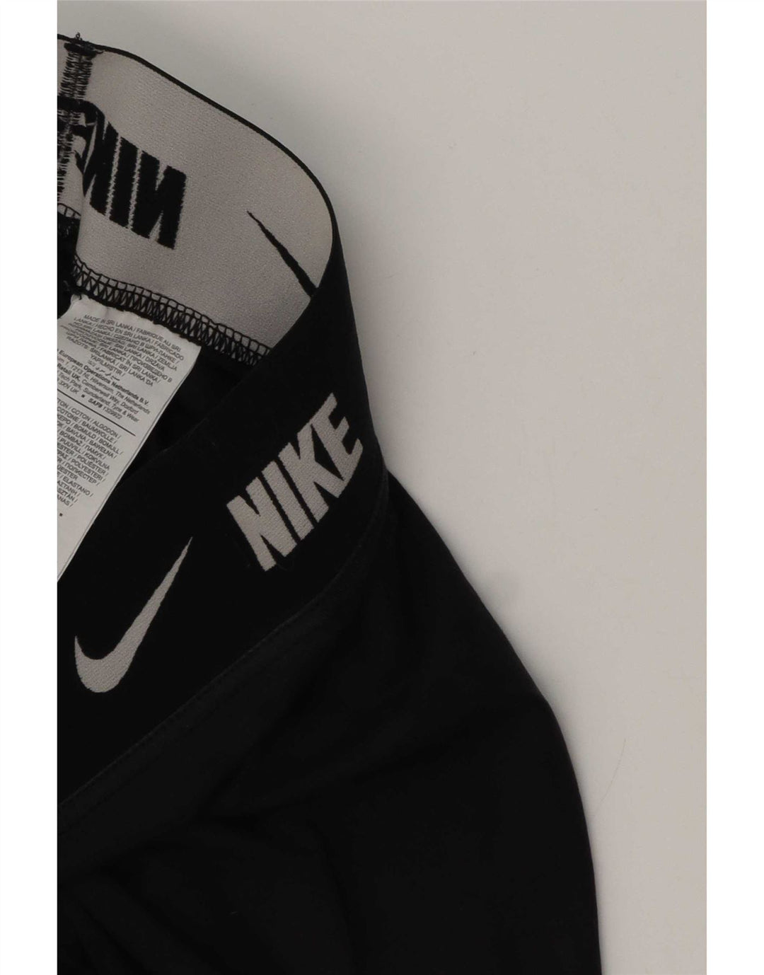 Nike Dame Leggings UK 6 XS Sort Bomuld