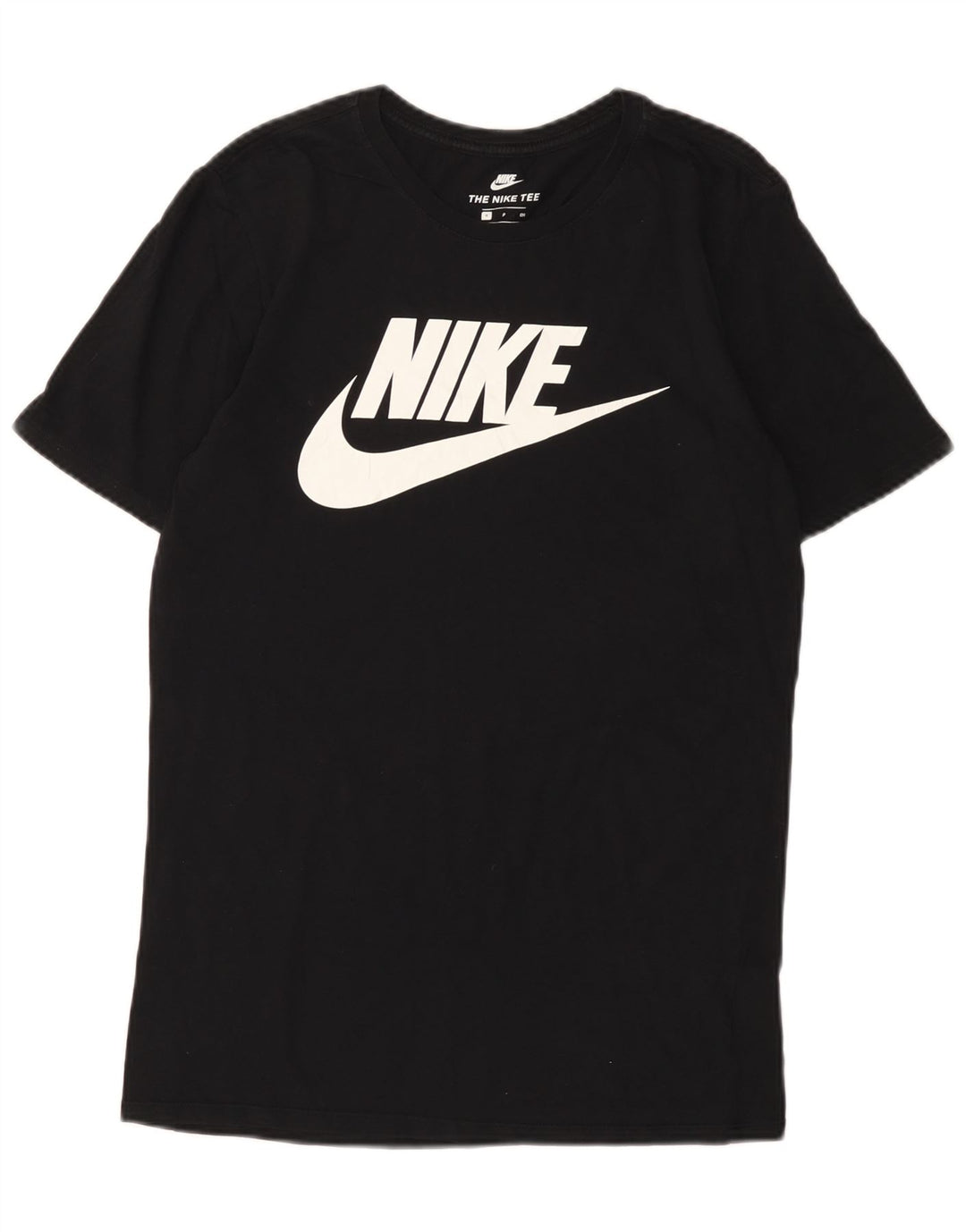 Nike grafisk t-shirt top til mænd, lille sort bomuld
