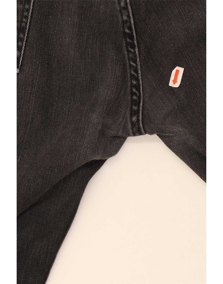 Lee Herre Knox Straight Jeans W36 L30 Sort Bomuld