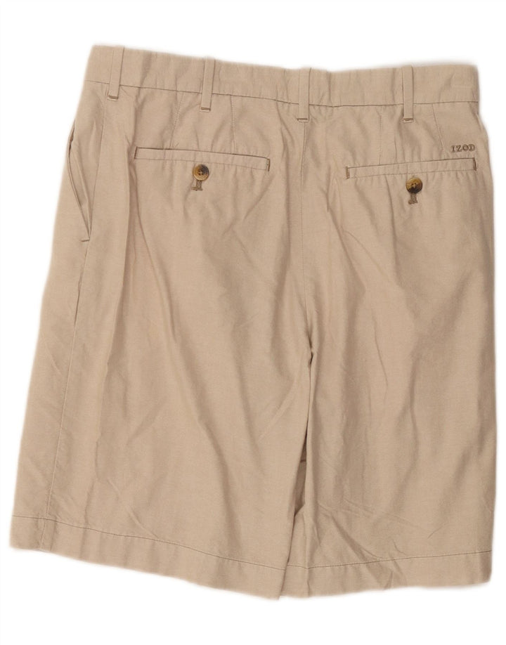 IZOD Chino Shorts til mænd W30 Medium Beige