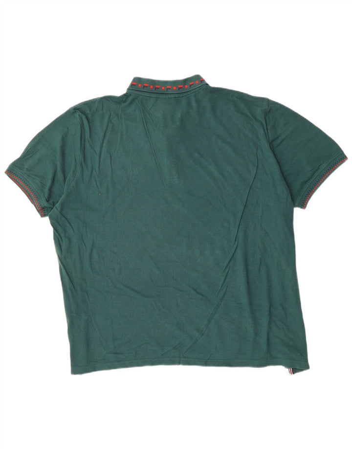Fila Polo Shirt til mænd 2XL Grøn Bomuld