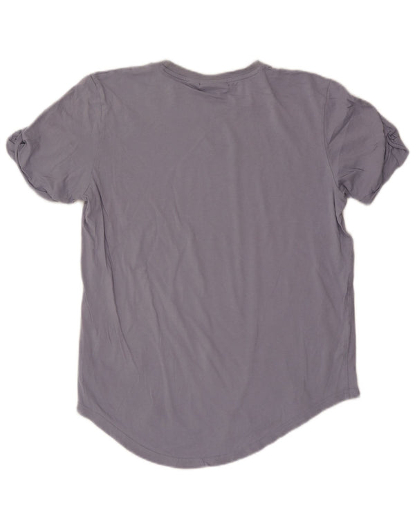 Calvin Klein Jeans Herre T-Shirt Top Stor Lilla Bomuld
