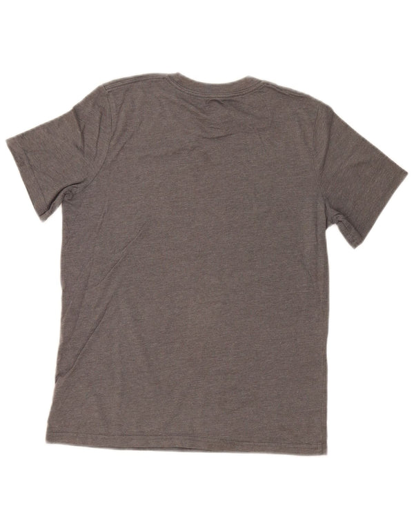 Adidas drenge grafisk t-shirt top 10-11 år medium grå bomuld