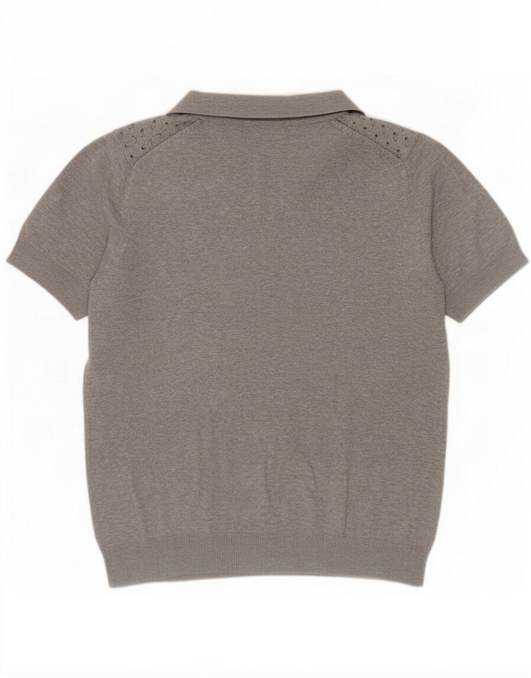 Zara Abstrakt mønster poloshirt til mænd Medium Grå