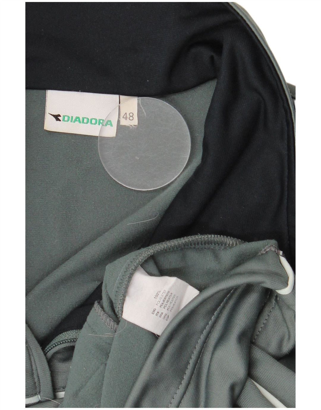 Diadora Herre træningsdragt Topjakke IT 48 Medium Grøn Polyester