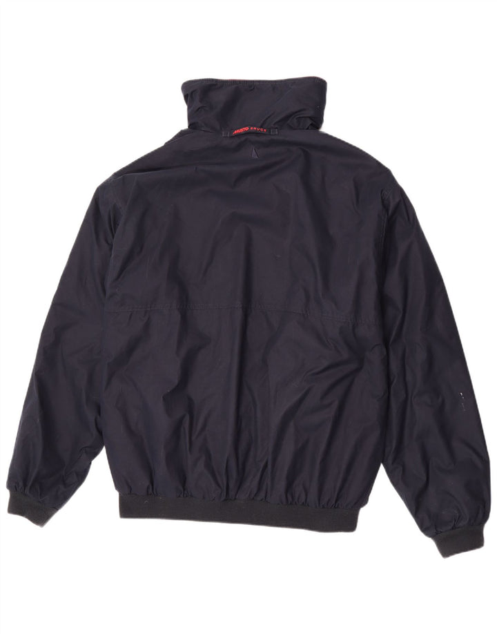 Musto Herre Bomber Jacket UK 40 Large Navy Blue Polyester