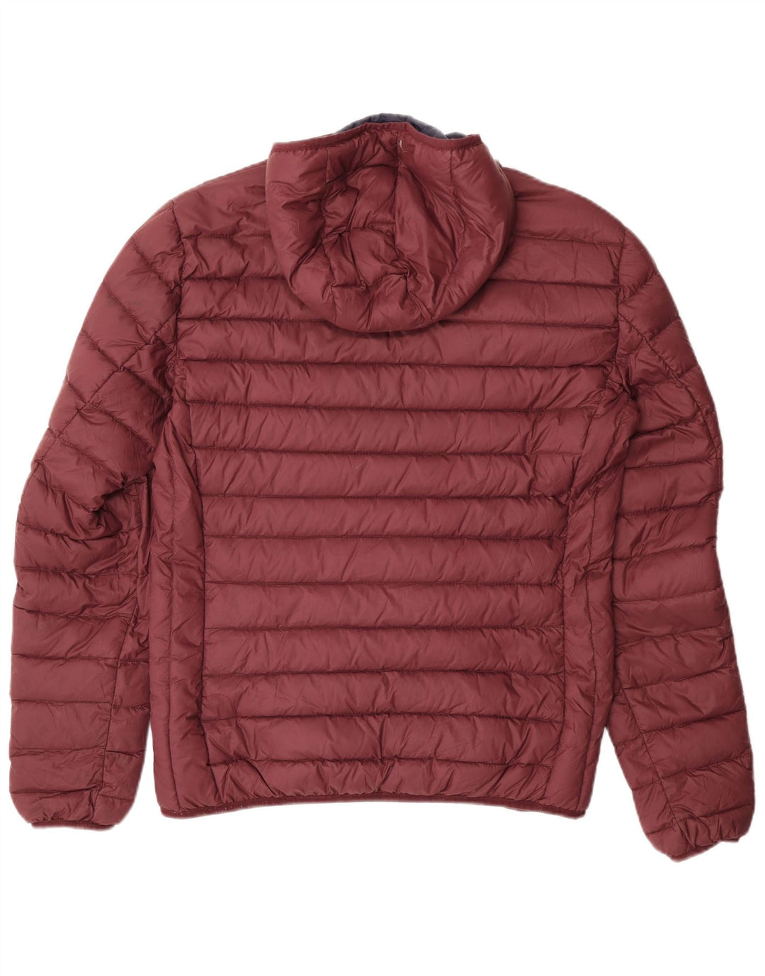 Schott Herre hættepolstret jakke UK 40 Large Burgundy Nylon