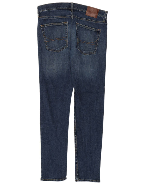 Hollister Skinny Jeans til mænd W32 L32 blå bomuld