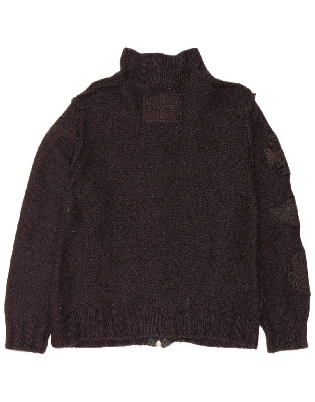 Richmond Dame Cardigan Sweater UK 20 2XL Sort Uld