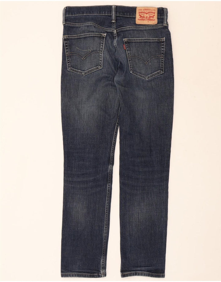 LEVI'S Herre 511 tilspidsede jeans W31 L32 Blå Bomuld