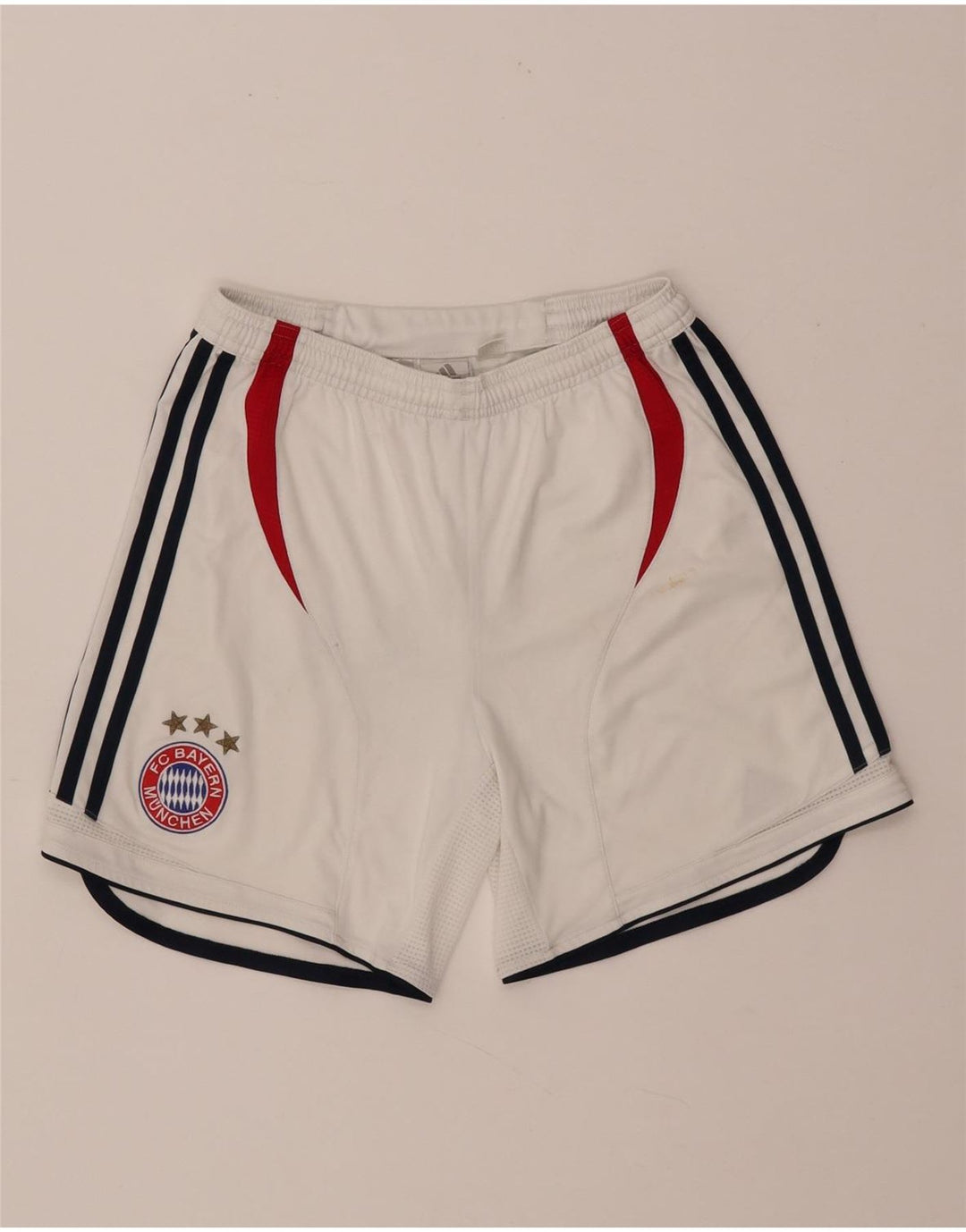 Adidas Boys FC Bayern Munchen Sportsshorts 13-14 År Hvid Polyester