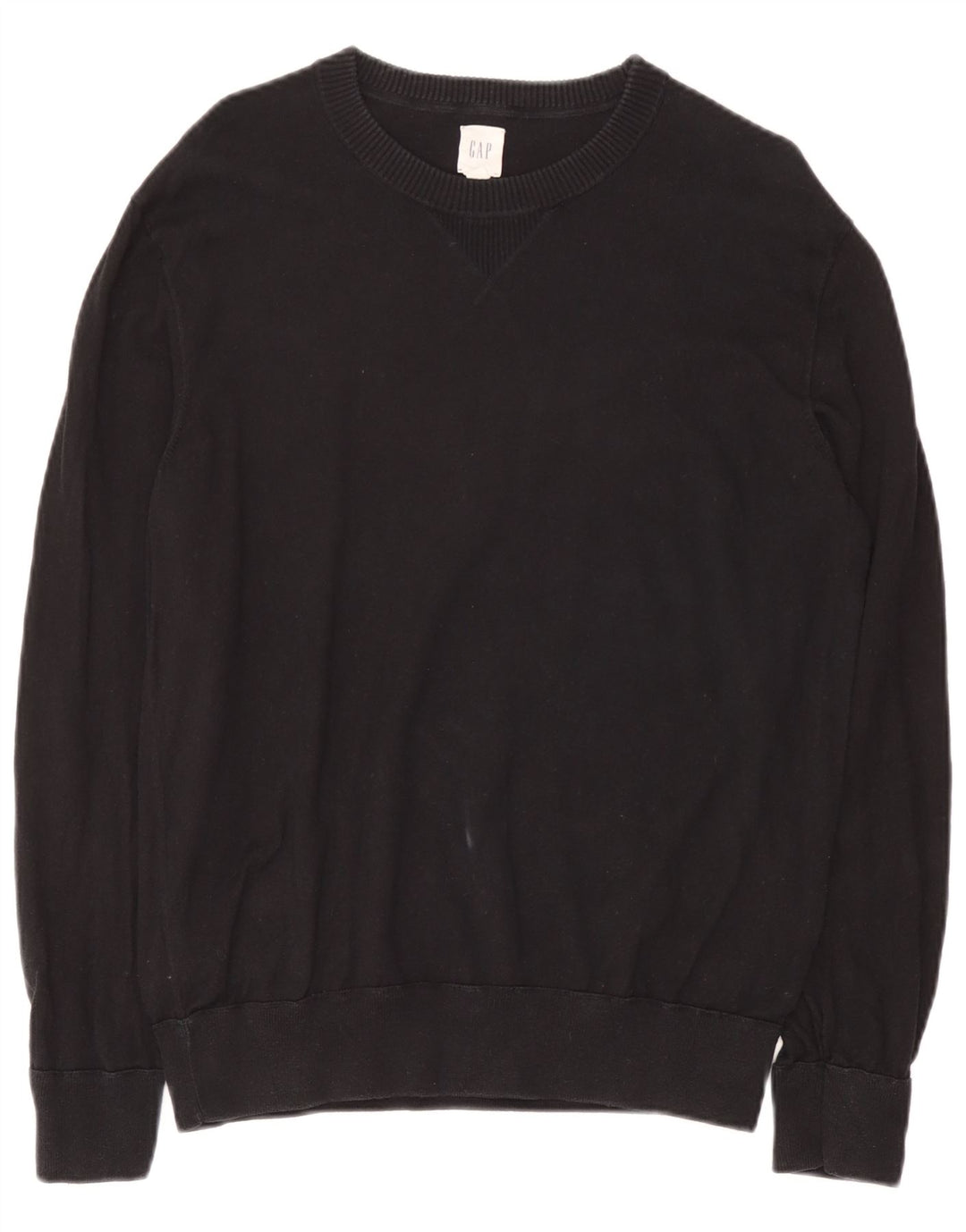 Gap herre rund hals sweater lille sort bomuld