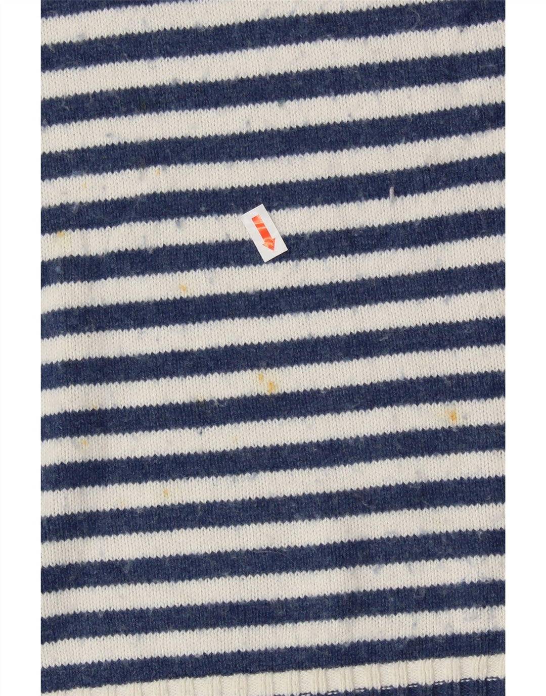 WHITE STUFF Womens Turtle Neck Jumper Sweater UK 18 XL Navy Blue Striped