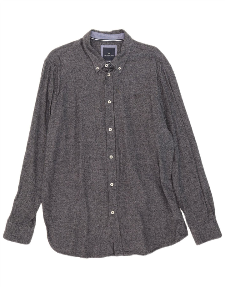 Crew Clothing Herreskjorte 2XL Grå Bomuld