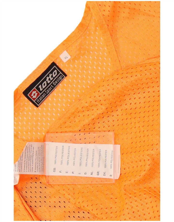 Lotto Herre Grafisk Vest Top XL Orange Polyester