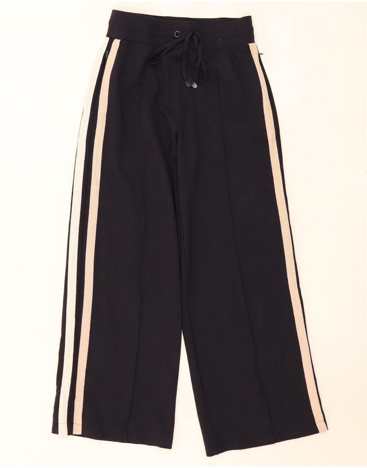 Marks & Spencer Dame Capri Træningsdragt Bukser UK 8 Small Navy Blue