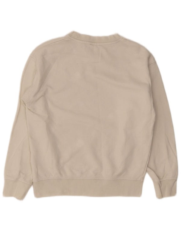 Levi's Dame Looney Tunes Grafisk Sweatshirt Jumper UK 6 XS Off White