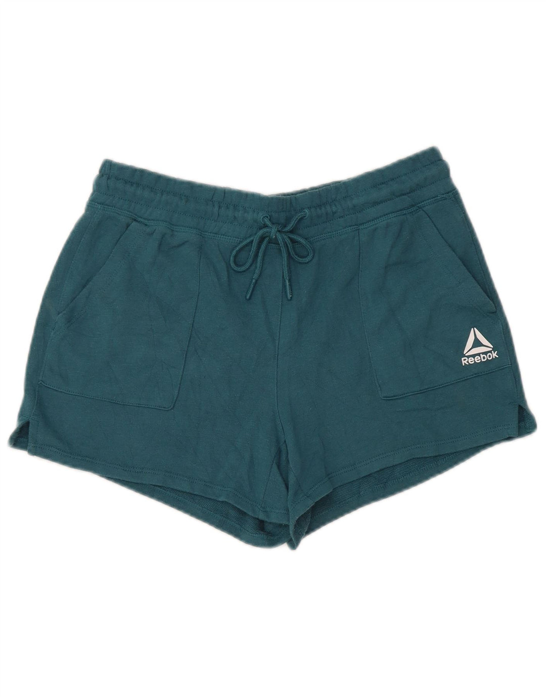 REEBOK sportsshorts til kvinder UK 14 Medium Blue