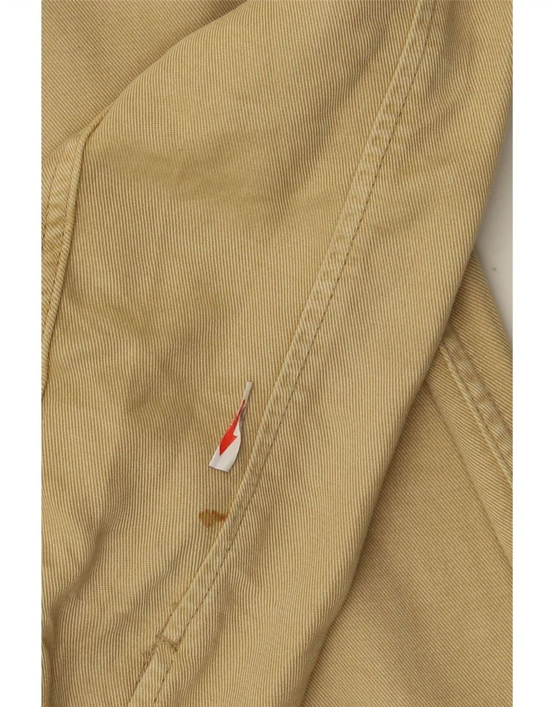 Zara Herre Utility Jacket UK 36 Small Beige Lyocell