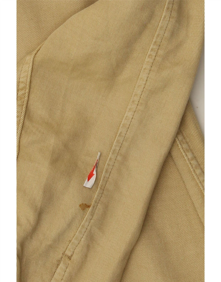 Zara Herre Utility Jacket UK 36 Small Beige Lyocell