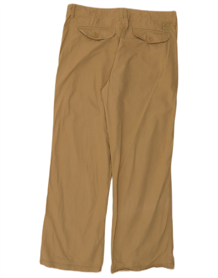 Timberland Herre Bootcut Cargo Bukser W33 L29 Beige Bomuld