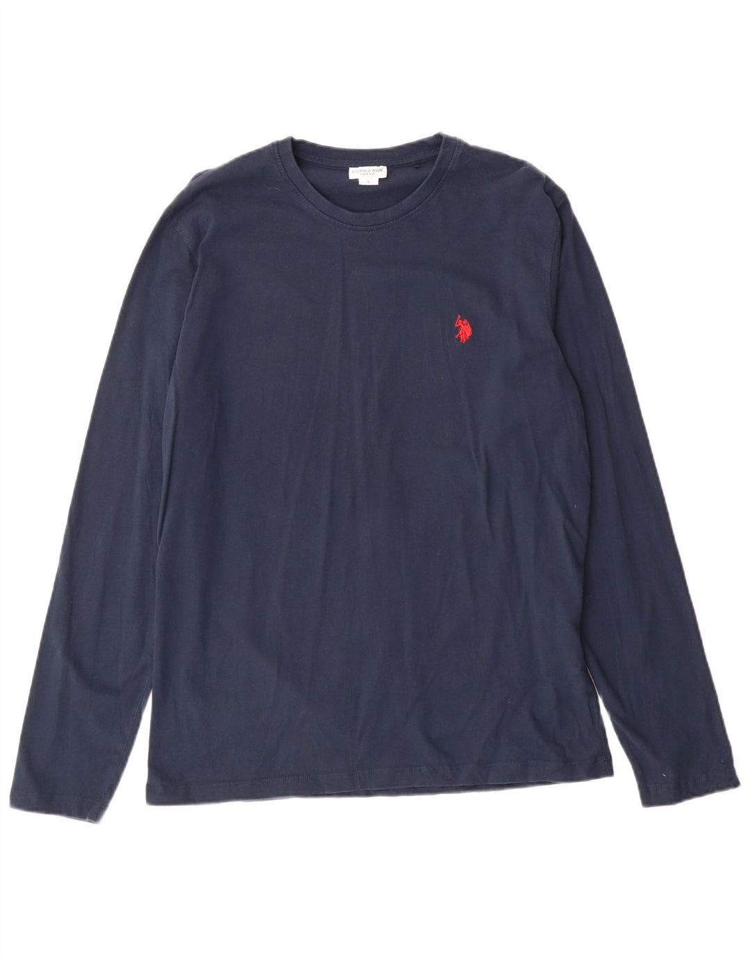 U.S. Polo Assn. Dame Top Langærmet UK 16 Stor Marineblå Bomuld