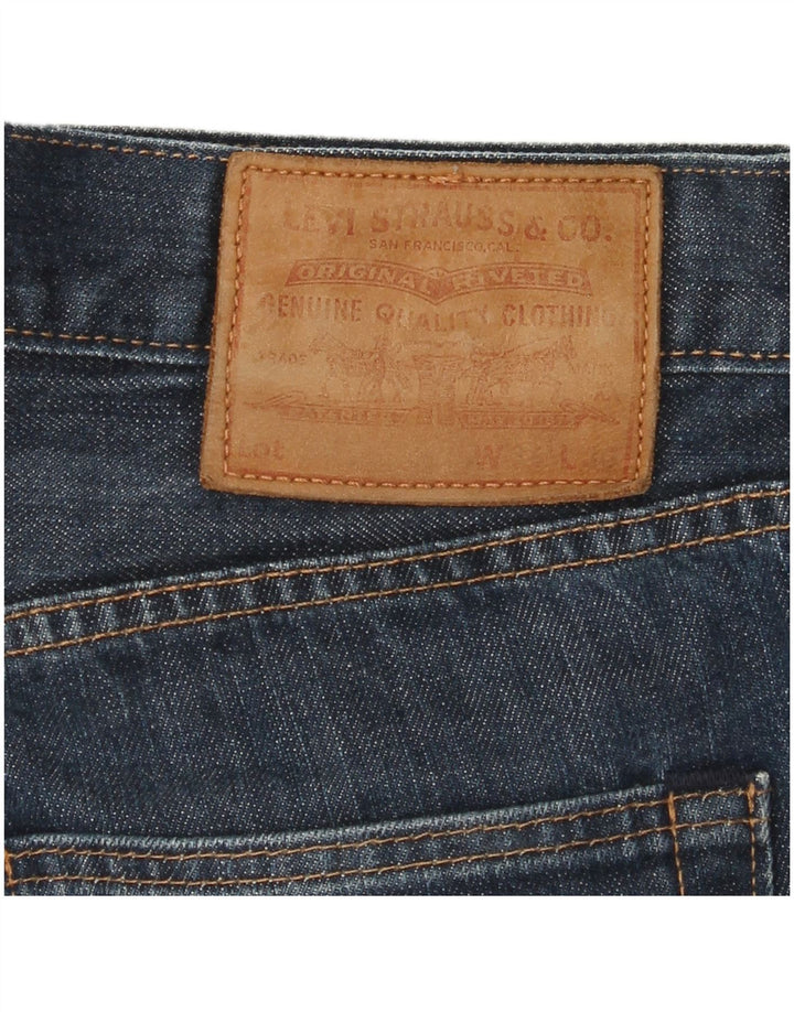 Levi's Herre 501 lige jeans W36 L30 blå bomuld