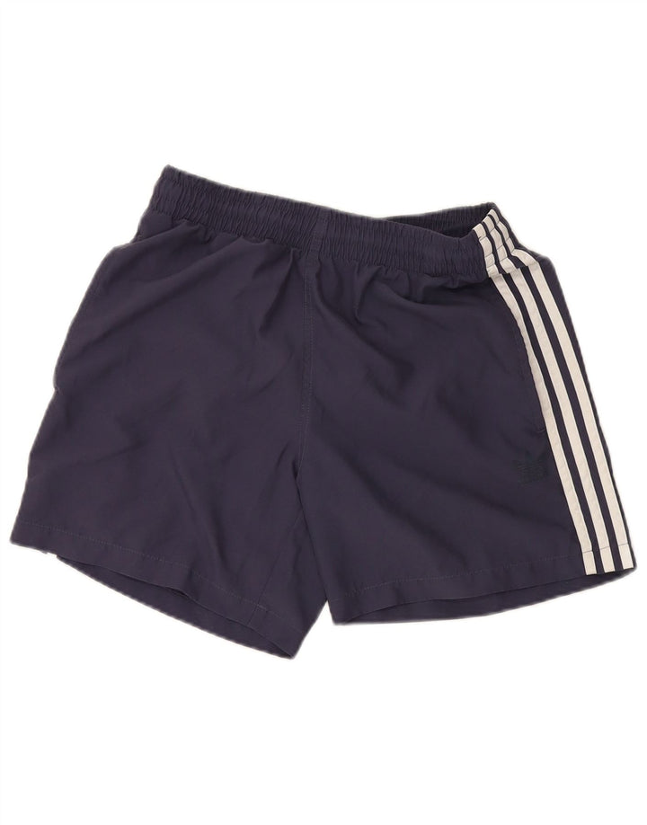 Adidas Badeshorts til mænd mellem marineblå polyester