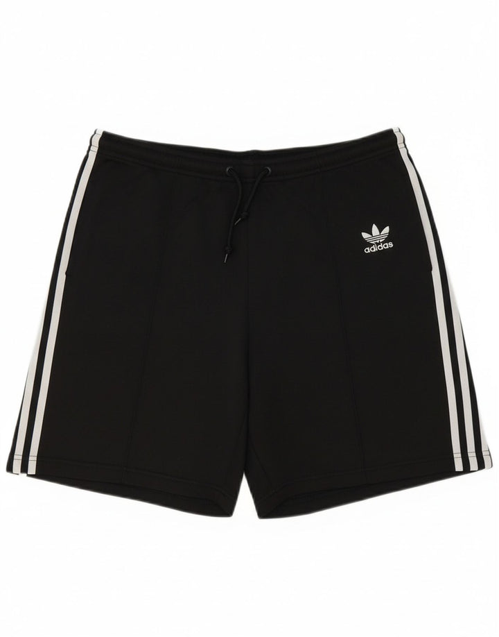 ADIDAS Womens Sport Shorts EU 42 Large  Black Nylon