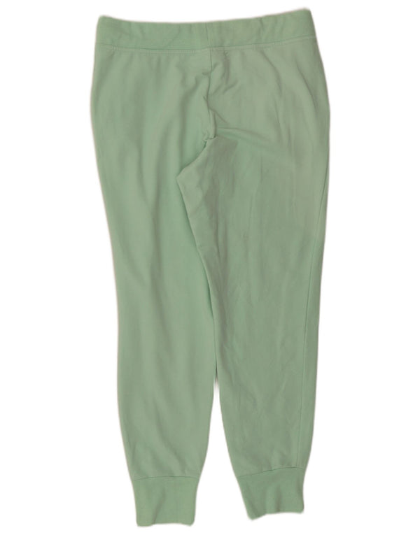 Fila Womens Tracksuit Trousers Joggers UK 14 Large  Green Cotton