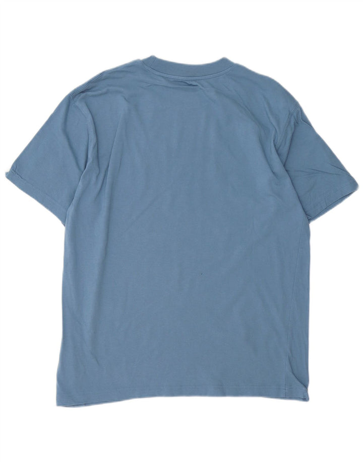 NEW BALANCE Herre grafisk T-shirt top mellemblå bomuld