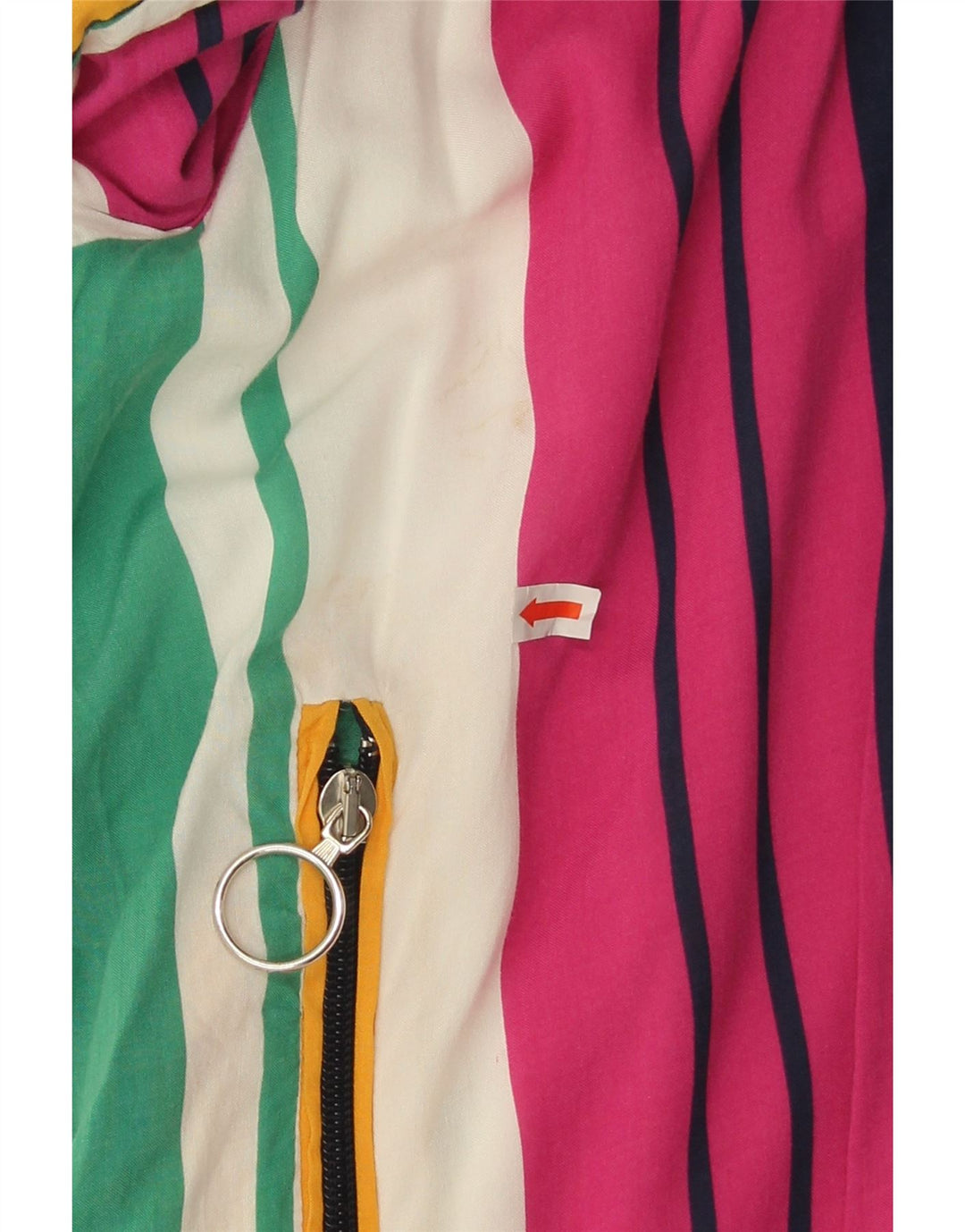 Zara Herre Bomberjakke UK 42 XL Flerfarvet Stribet