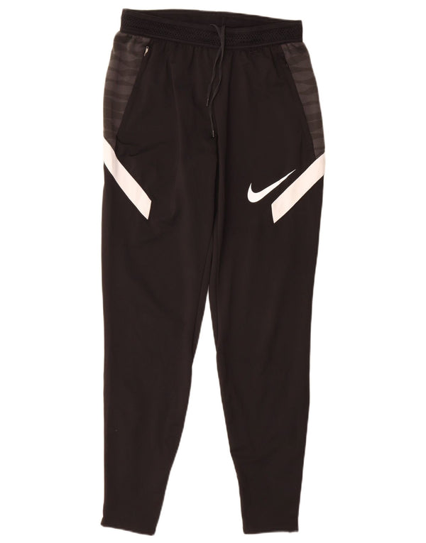 Nike Herre Dri Fit Grafisk træningsdragt Bukser Small Black Colourblock
