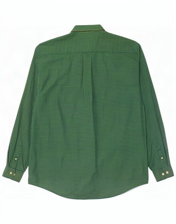 Ben Sherman Herreskjorte 4XL Grøn Gingham