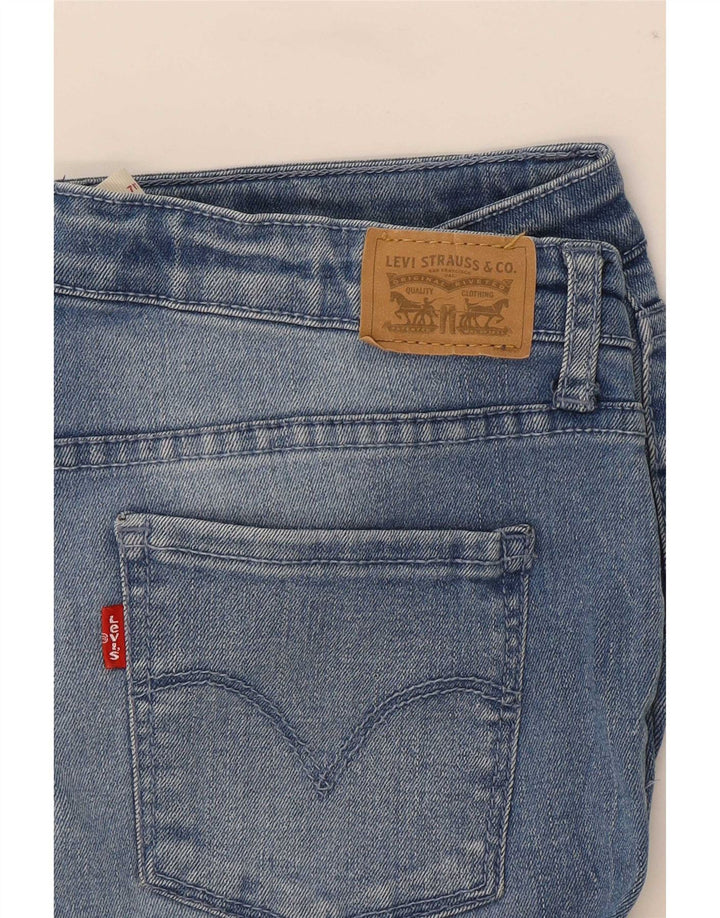 Levi's Dame 711 Skinny Jeans W28 L28 Blå