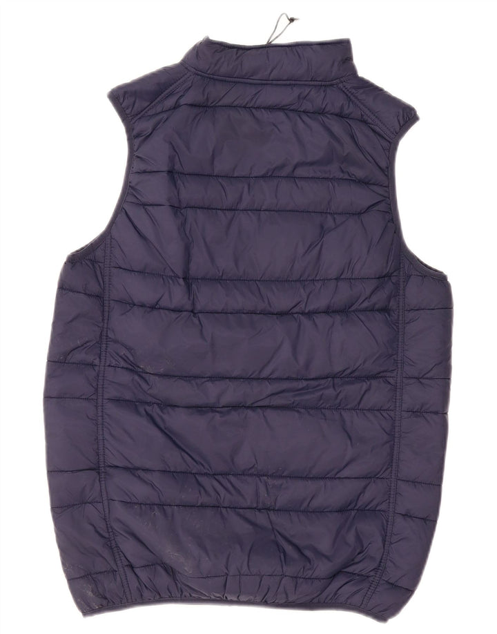 UMBRO Boys Polstret Gilet 13-14 år XL Navy Blue Nylon