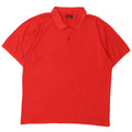 CHAMPION Poloshirt til mænd Stor rød bomuld