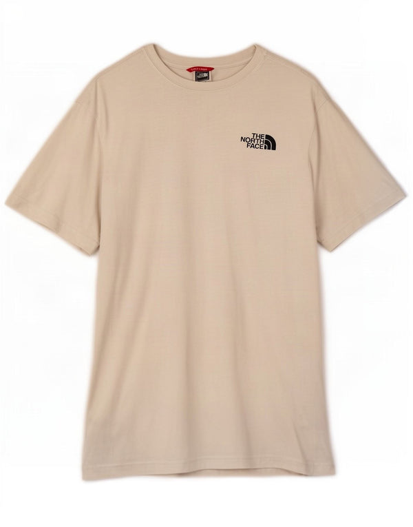 The North Face Herre Grafisk T-Shirt Top XS Hvid Bomuld