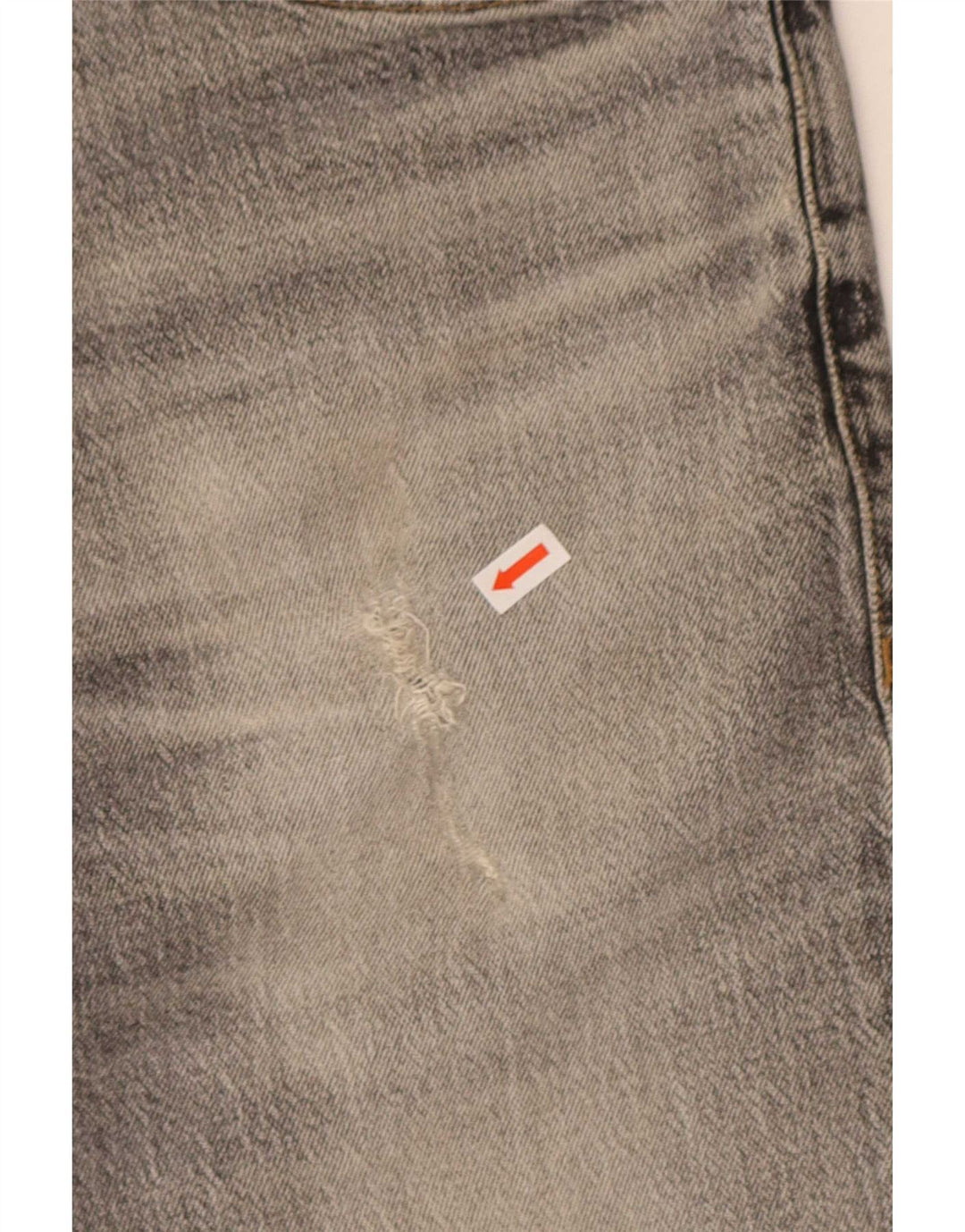 Tommy Hilfiger Herre Slim Jeans W32 L30 Grå Bomuld