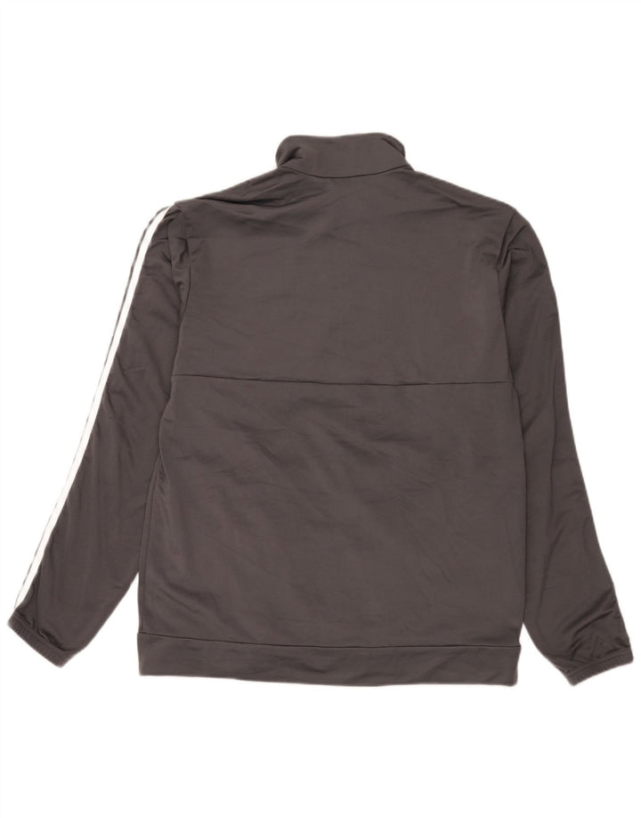 Adidas Træningsdragt til mænd, topjakke, stor grå polyester