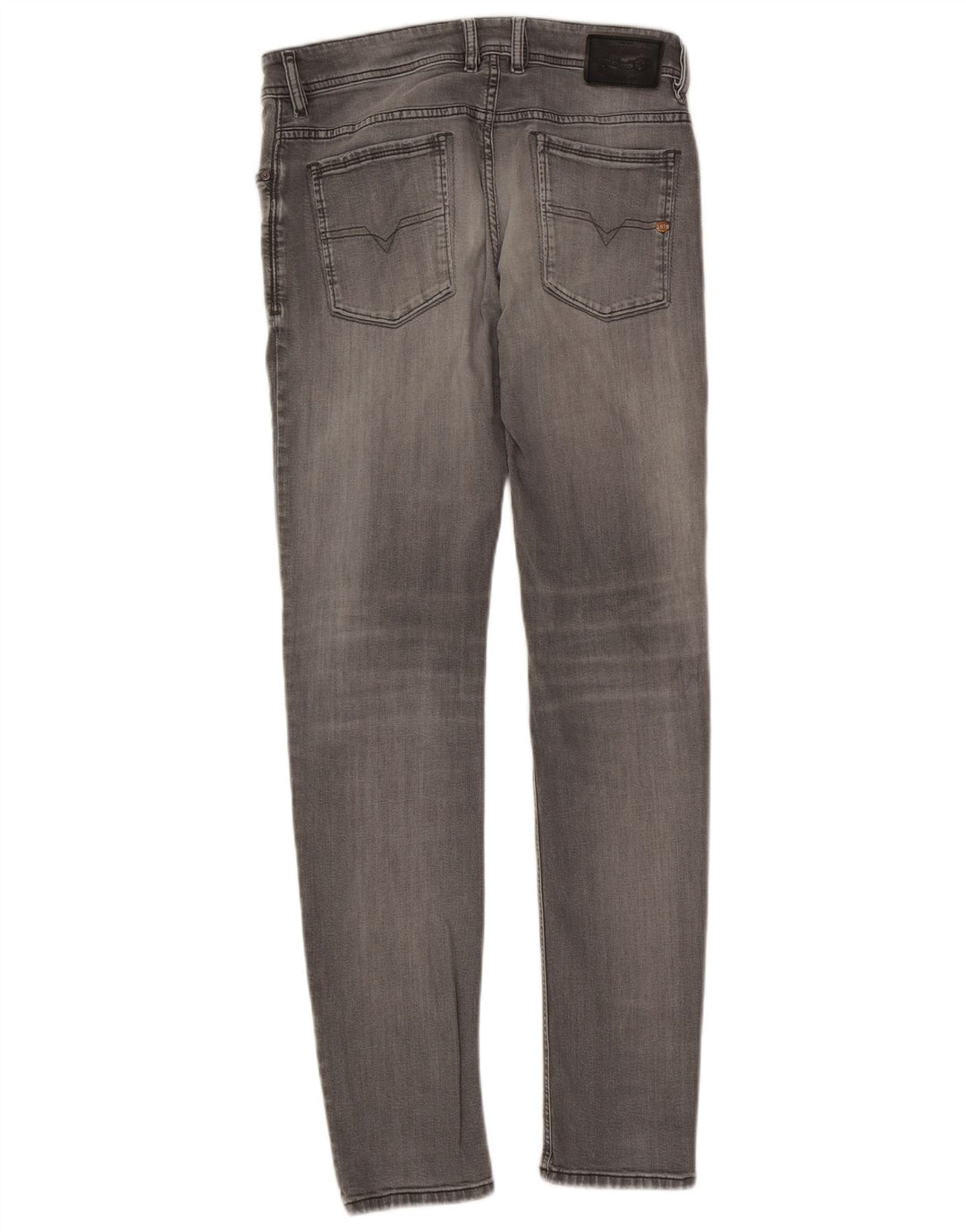 Diesel Herre Sleenker Slim Jeans W32 L32 Grå Bomuld
