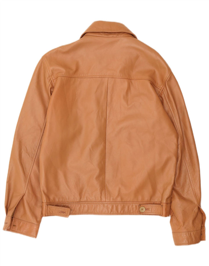 Chevignon Herre Læderjakke UK 38 Medium Brun
