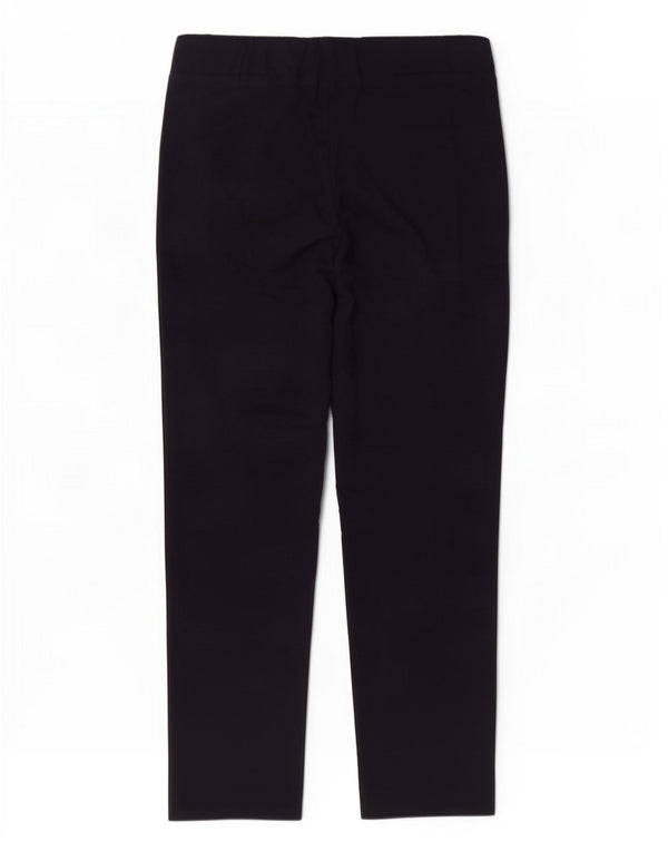 Marks & Spencer Kvinder Højtaljede Casual Bukser UK 24 4XL W40 L30 Navy Bl